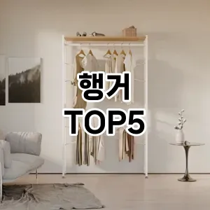 행거 반응좋은 TOP5 요약정리