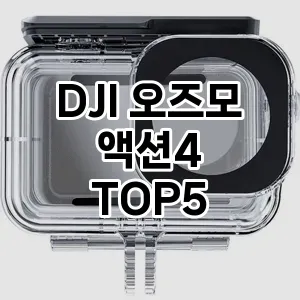 DJI 오즈모 액션4 추천 TOP5 비교해 봤어요