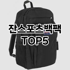 잔스포츠백팩 가성비 TOP5 구입방법