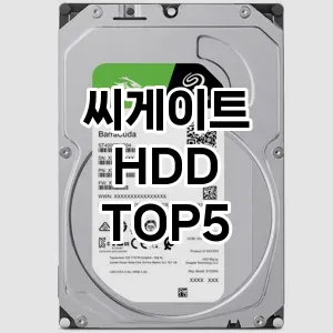 씨게이트 HDD 인기순 TOP5 총정리